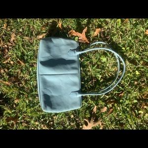 Light blue leather HOBO international shoulder bag